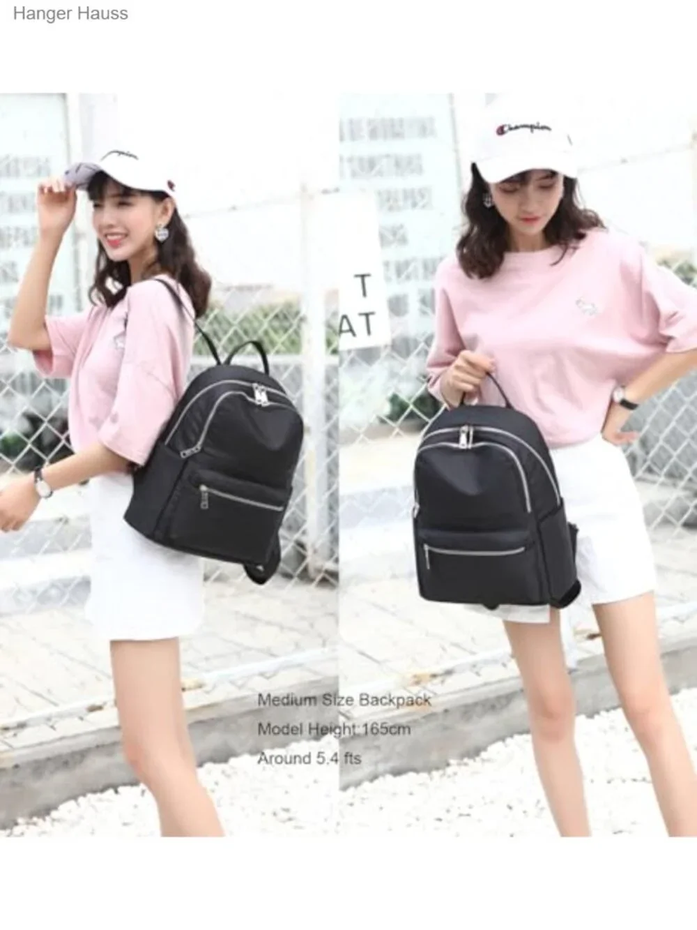Nylon Lightweight Travel Daypack Backpack Purse for Women